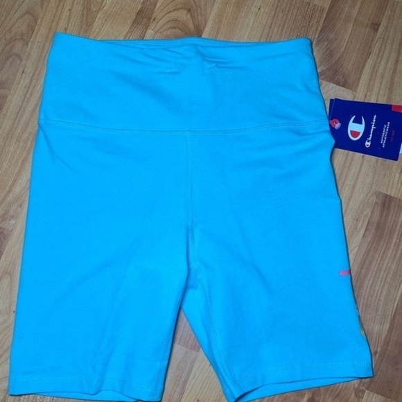 Champion‎ teal Bike short-Small - Picture 1 of 6
